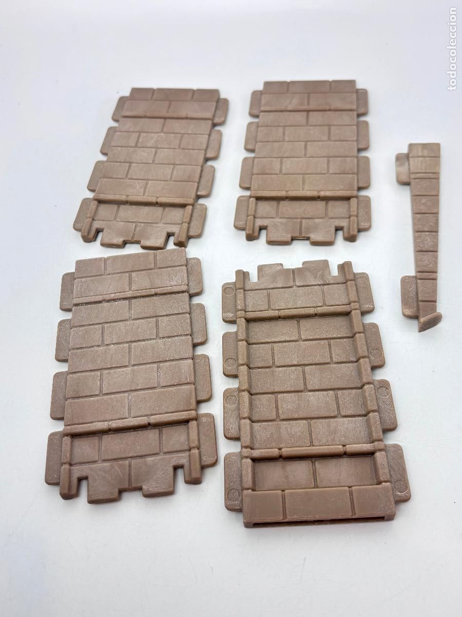 Playmobil: playmobil lote pared casa torre castillo