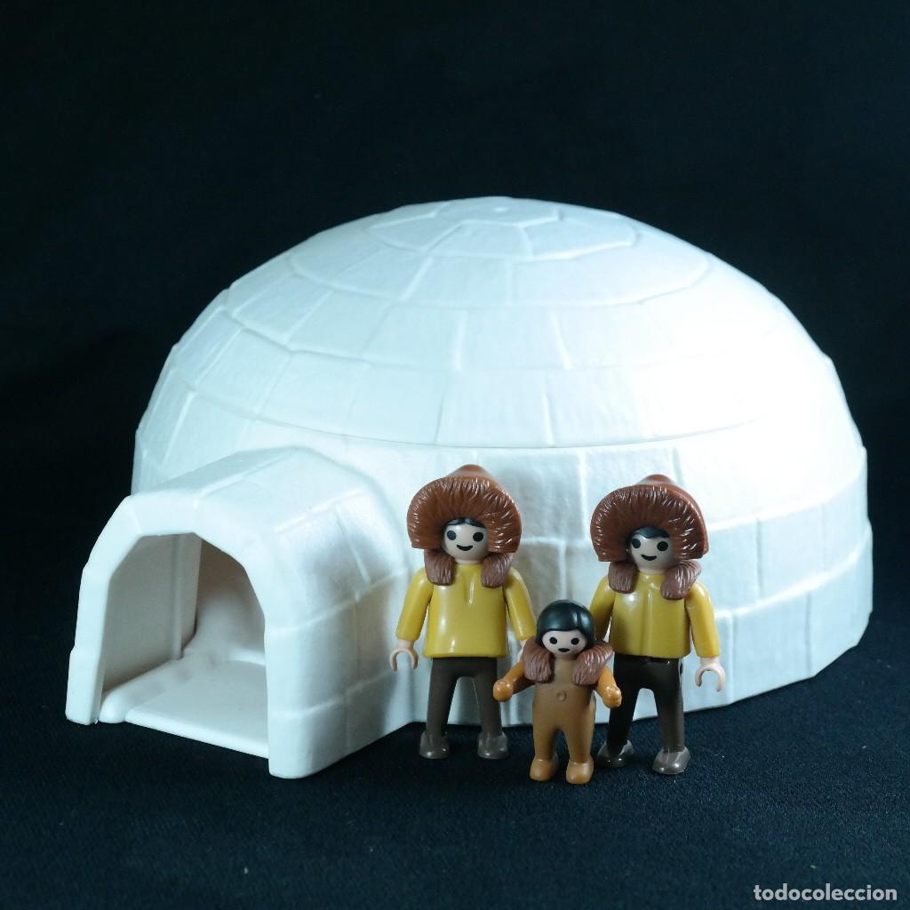 Playmobil: Playmobil iglu con esquimales ☼