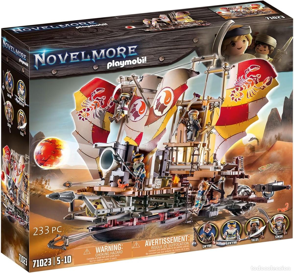 Playmobil: PLAYMOBIL NOVELMORE SALAHARI SANDS NAVE TORMENTA DE ARENA NUEVO CAJA 71023