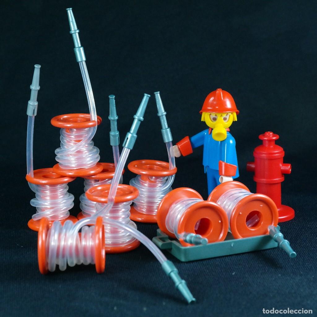 Playmobil: Playmobil bombero con mangueras☼