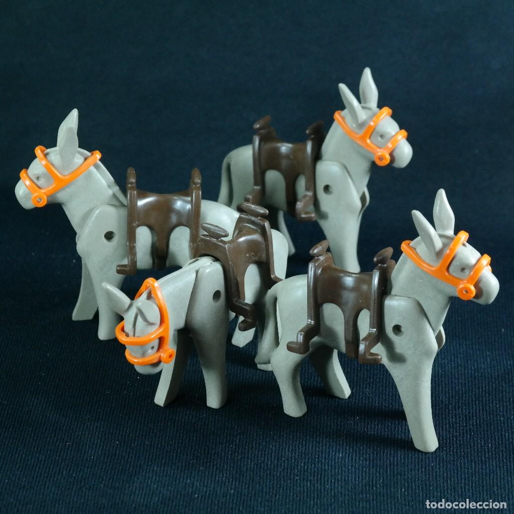 Playmobil: Playmobil 4 burros ☼
