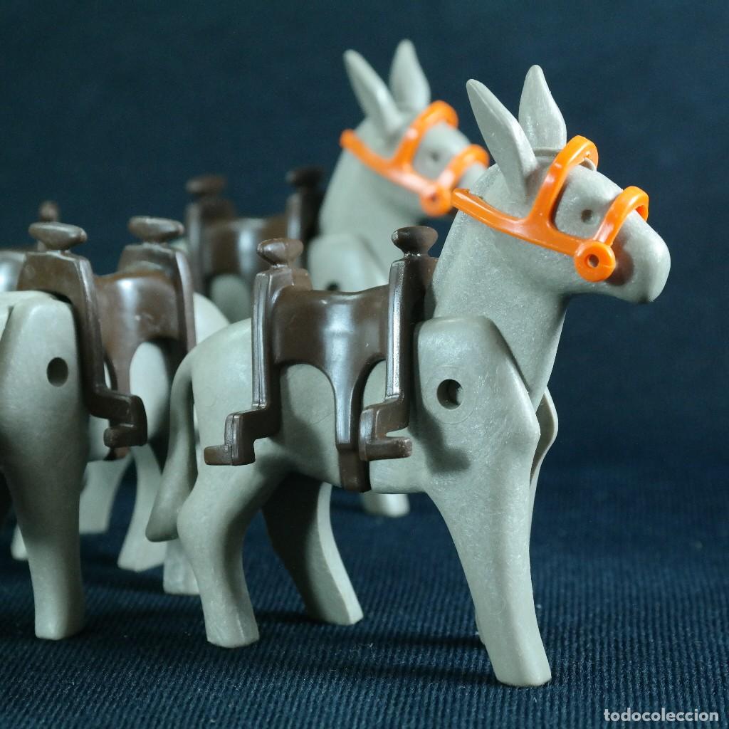 Playmobil: Playmobil 4 burros ☼ - Foto 2