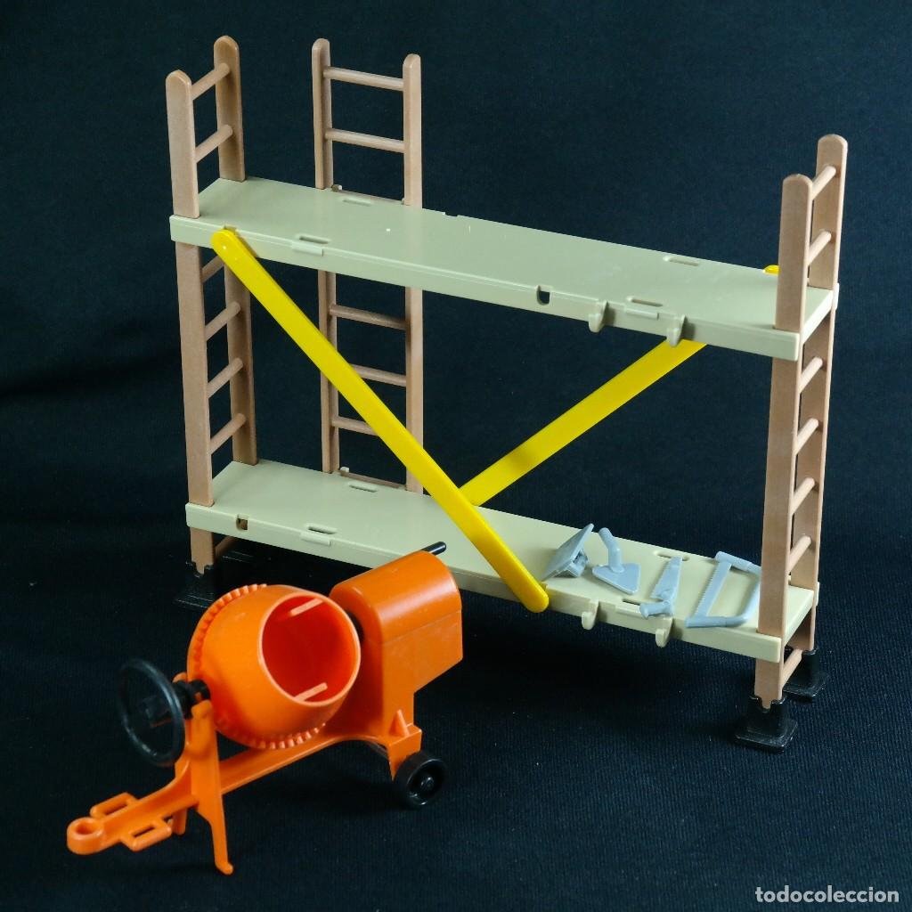 Playmobil: Playmobil andamios con hormigonera ☼ - Foto 1