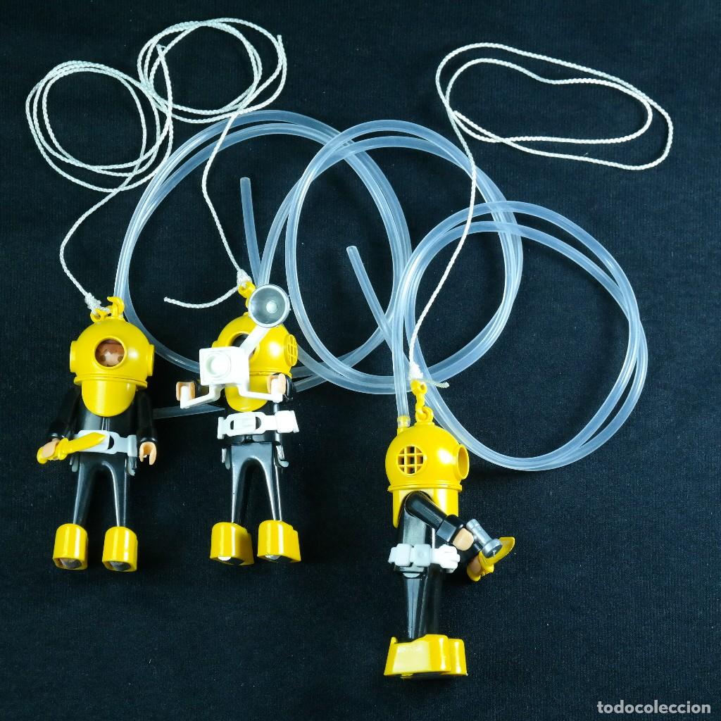 Playmobil: Playmobil tres buzos ☼