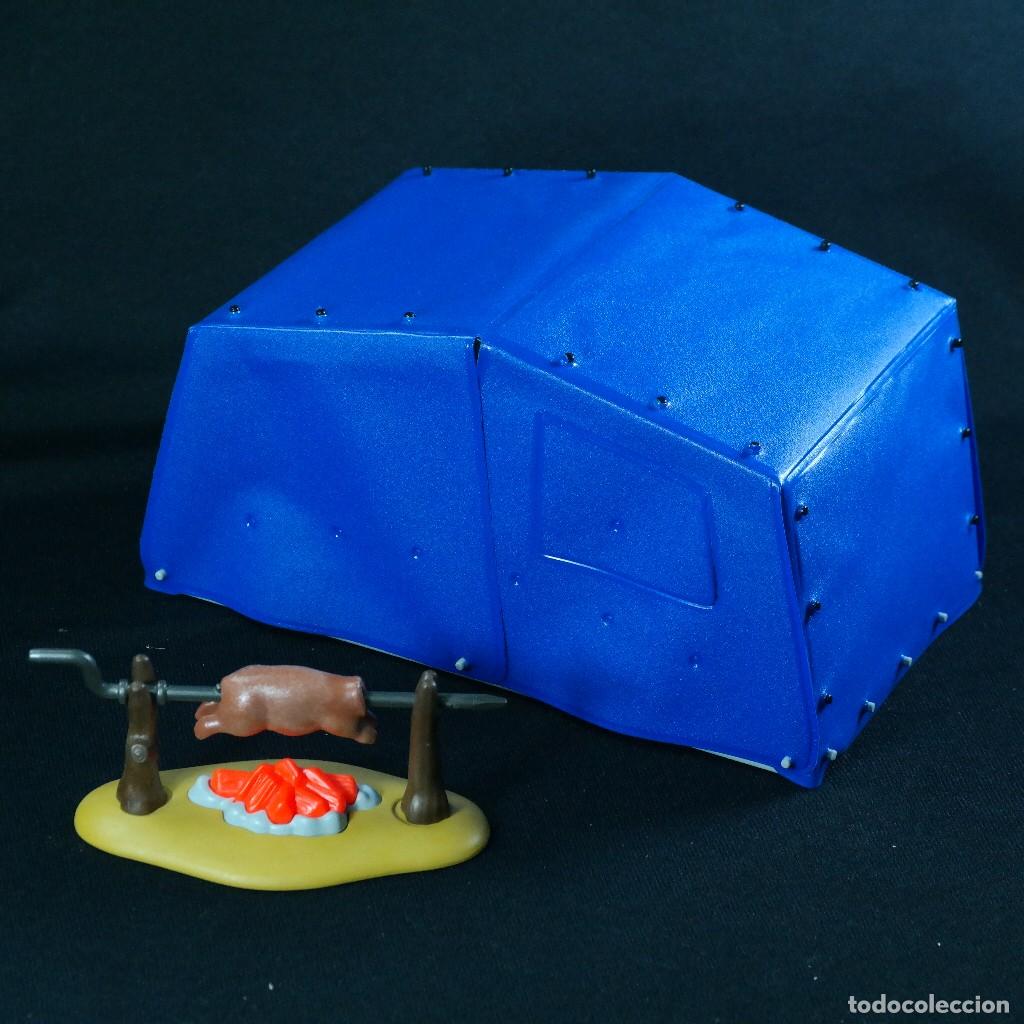Playmobil: Playmobil carpa azul con cochinillo☼