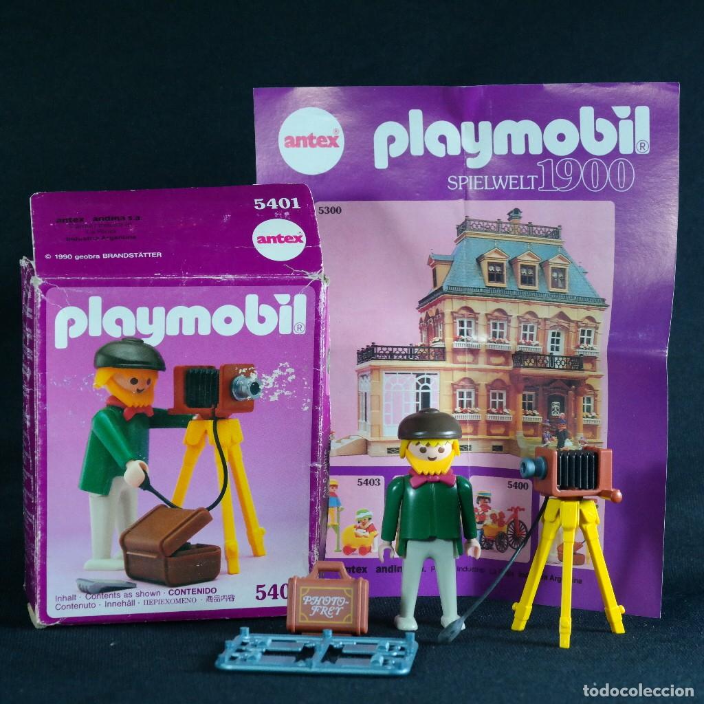 Playmobil: Playmobil fotografo victoriano ref.5401 con caja ☼
