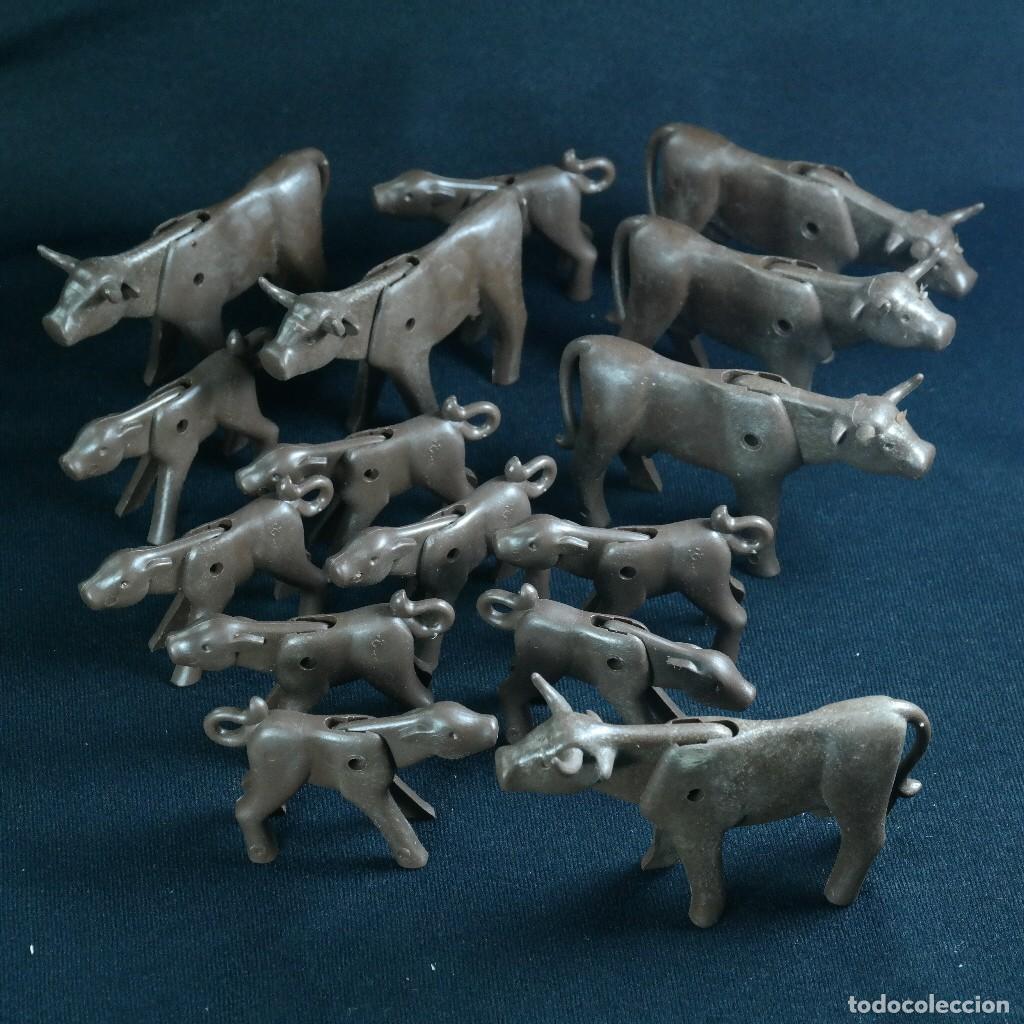 Playmobil: Playmobil vacas y terneros marrones ☼