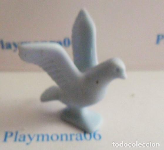 Playmobil: PLAYMOBIL P001-1 * ANIMAL PAJARO PALOMA AZUL ALAS AVIERTAS