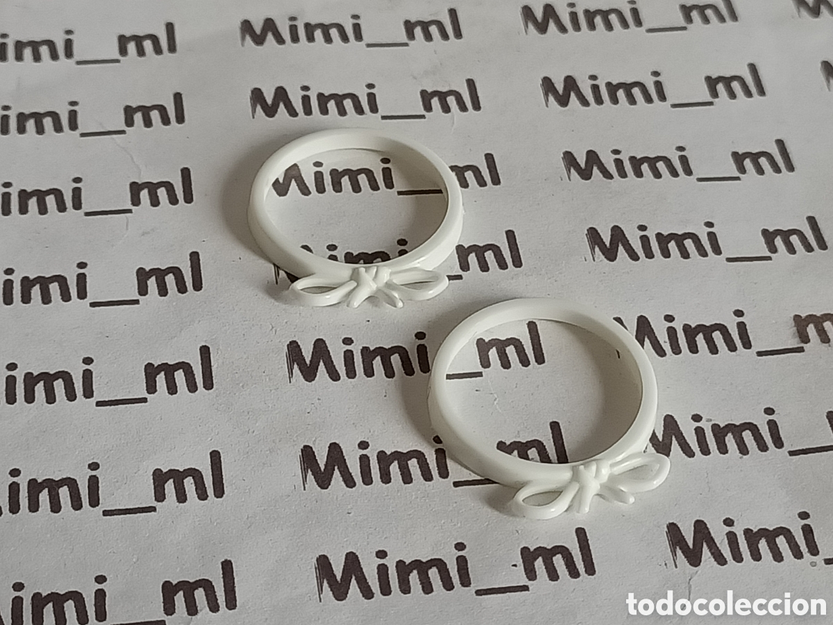 Playmobil: Playmobil 2 lazos blancos sombrero gorro cintas cabeza