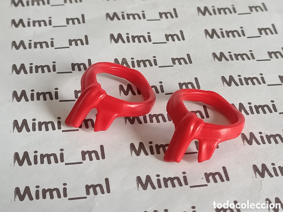 Playmobil: Playmobil 2 pa&ntilde;uelos rojos n&aacute;ufrago lazos cabeza pirata