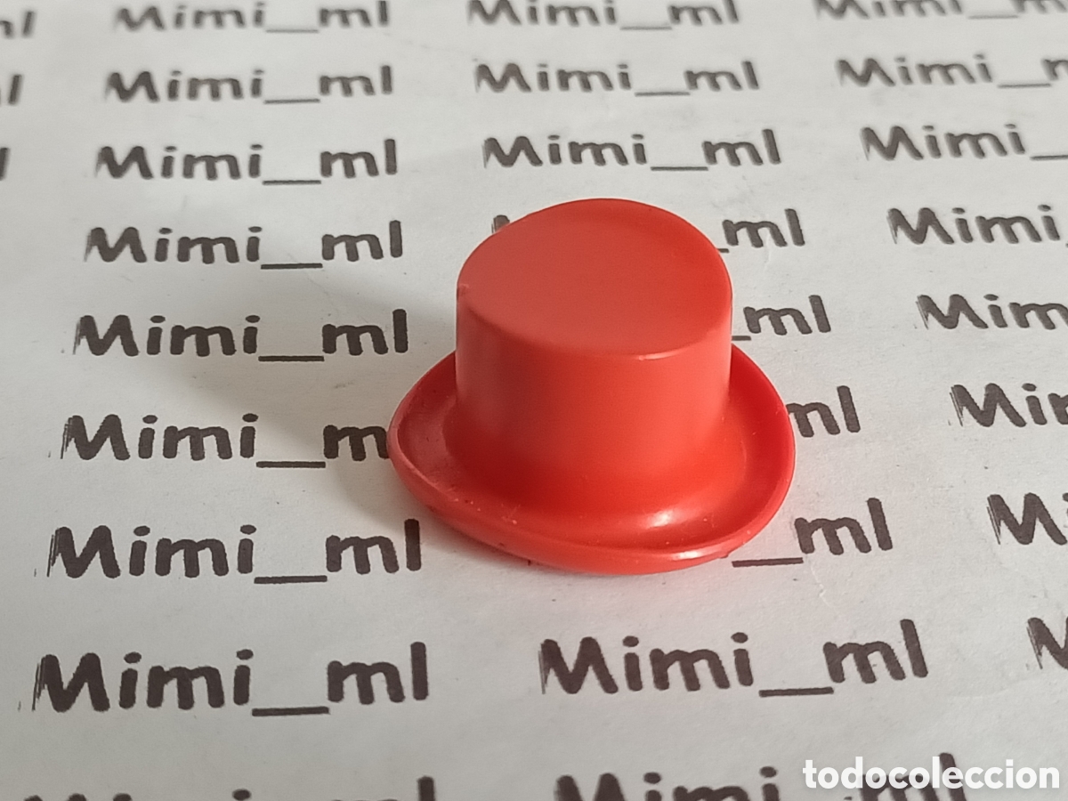 Playmobil: Playmobil gorro alto circo sombrero copa color rojo