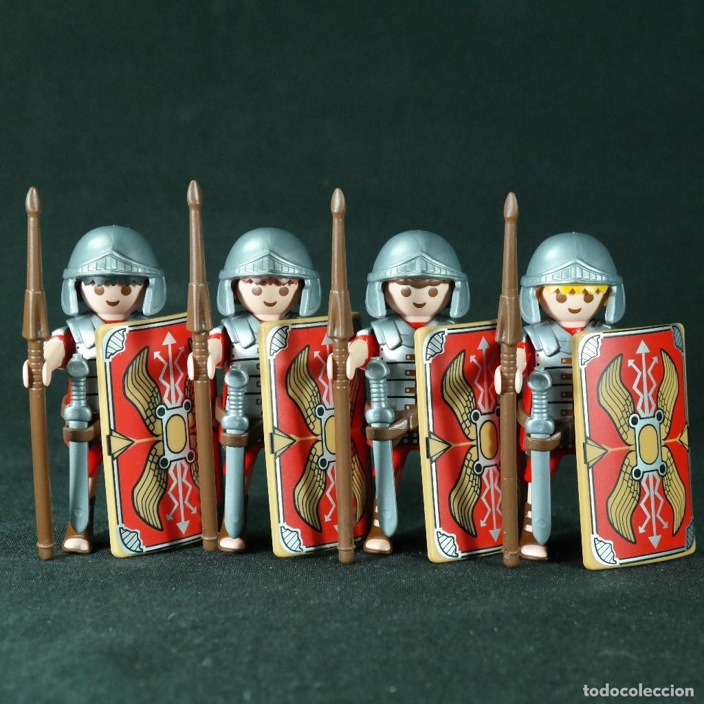 Playmobil: Playmobil 4 soldados romanos ☼