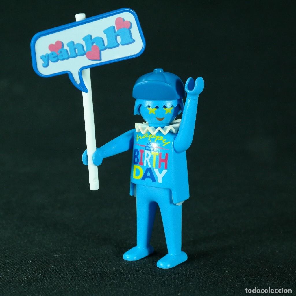 Playmobil: Playmobil figura cumplea&ntilde;os con cartel ☼
