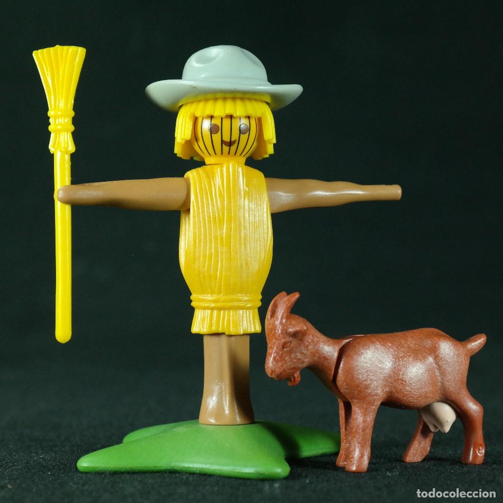 Playmobil: Playmobil espantapajaros con cabra ☼