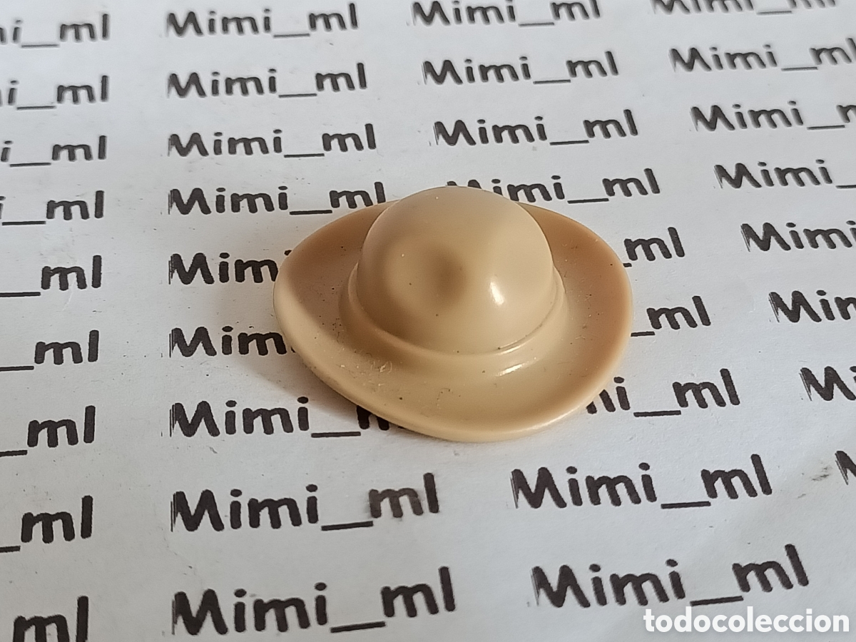 Playmobil: Playmobil gorro beige vaquero sombrero nordista western oeste