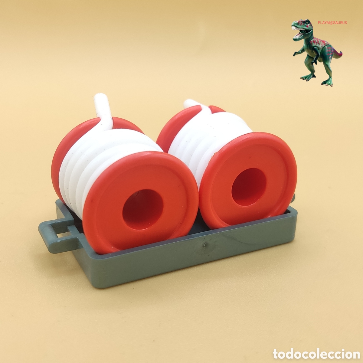 Playmobil: Playmobil bandeja porta bobinas manguera bombero camion anti incendios 3236 3403 3491 7786