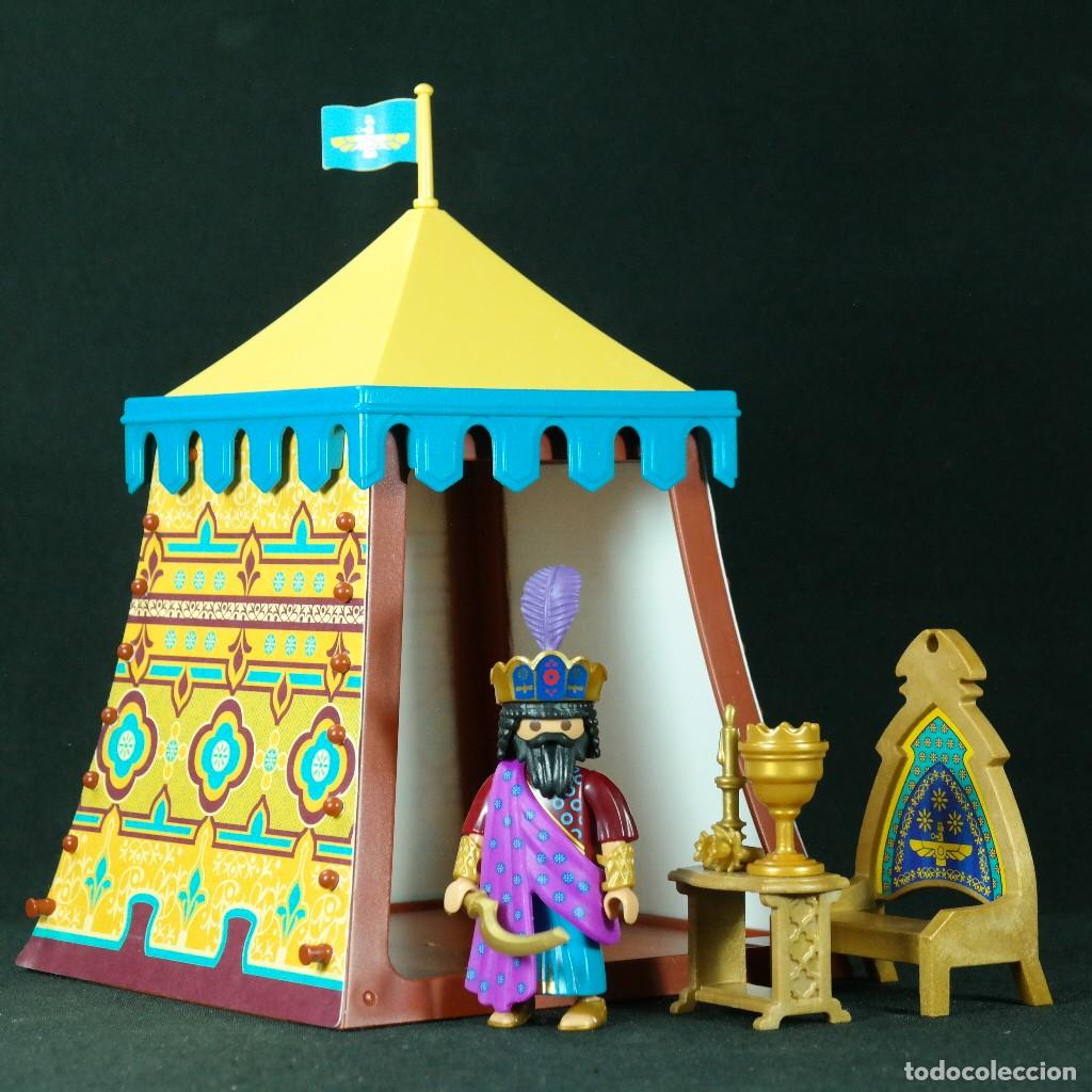 Playmobil: Playmobil carpa presa con figura y accesorios ☼