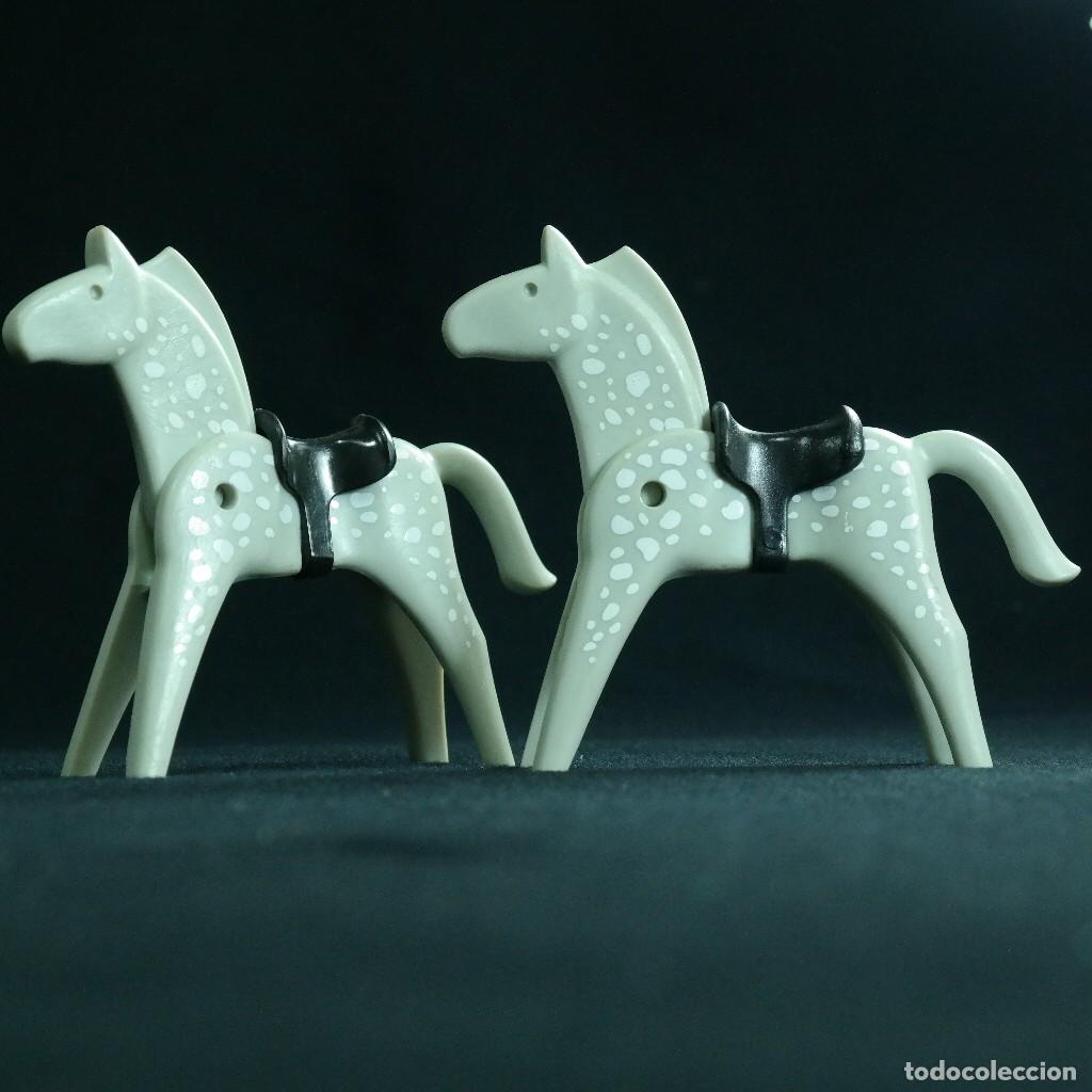 Playmobil: Playmobil dos caballos grises ☼ - Foto 1