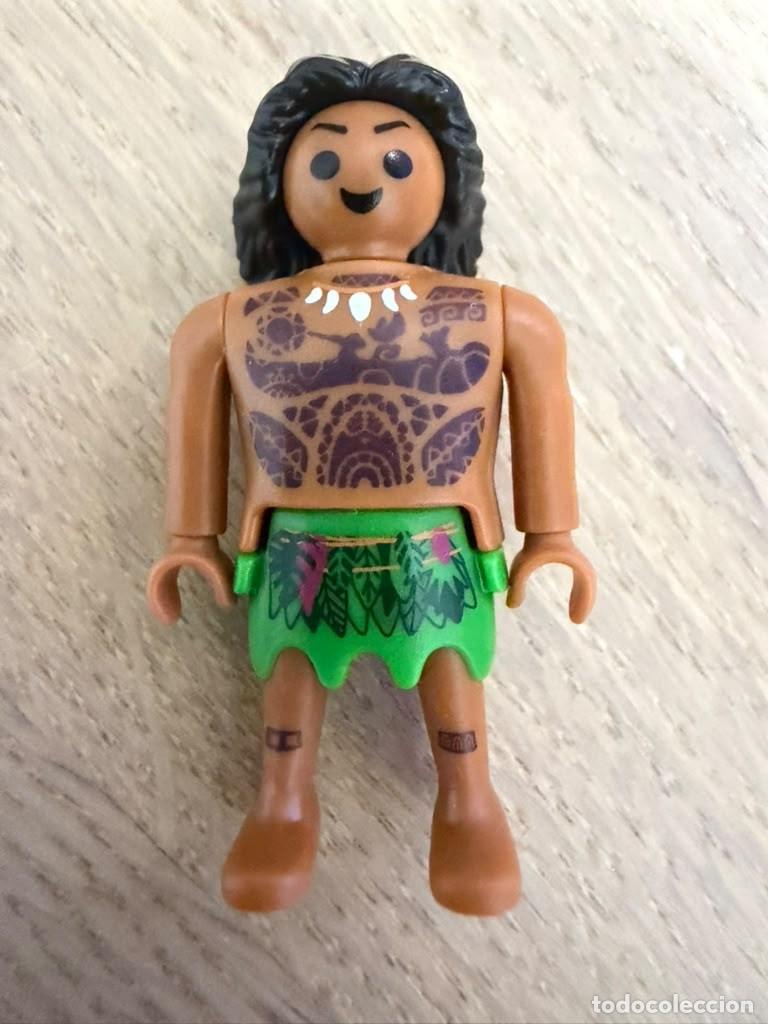 Playmobil: MAUI PLAYMOBIL KINDER SORPRESA DISNEY PELICULA VAIANA NUEVO HUEVO KINDER PERSONAJE DISNEY
