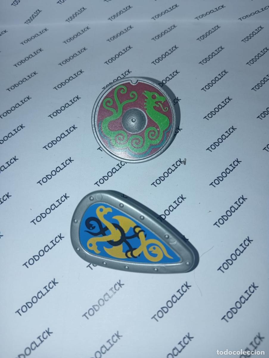 Playmobil: Playmobil escudos (pedido m&iacute;nimo 5&euro;)