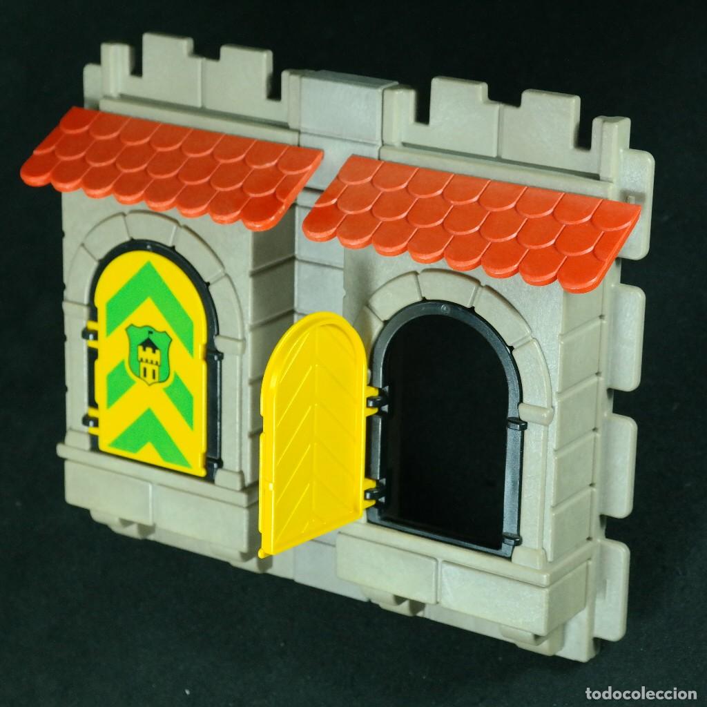 Playmobil: Playmobil dos balcones con ventanas verdes steck ☼