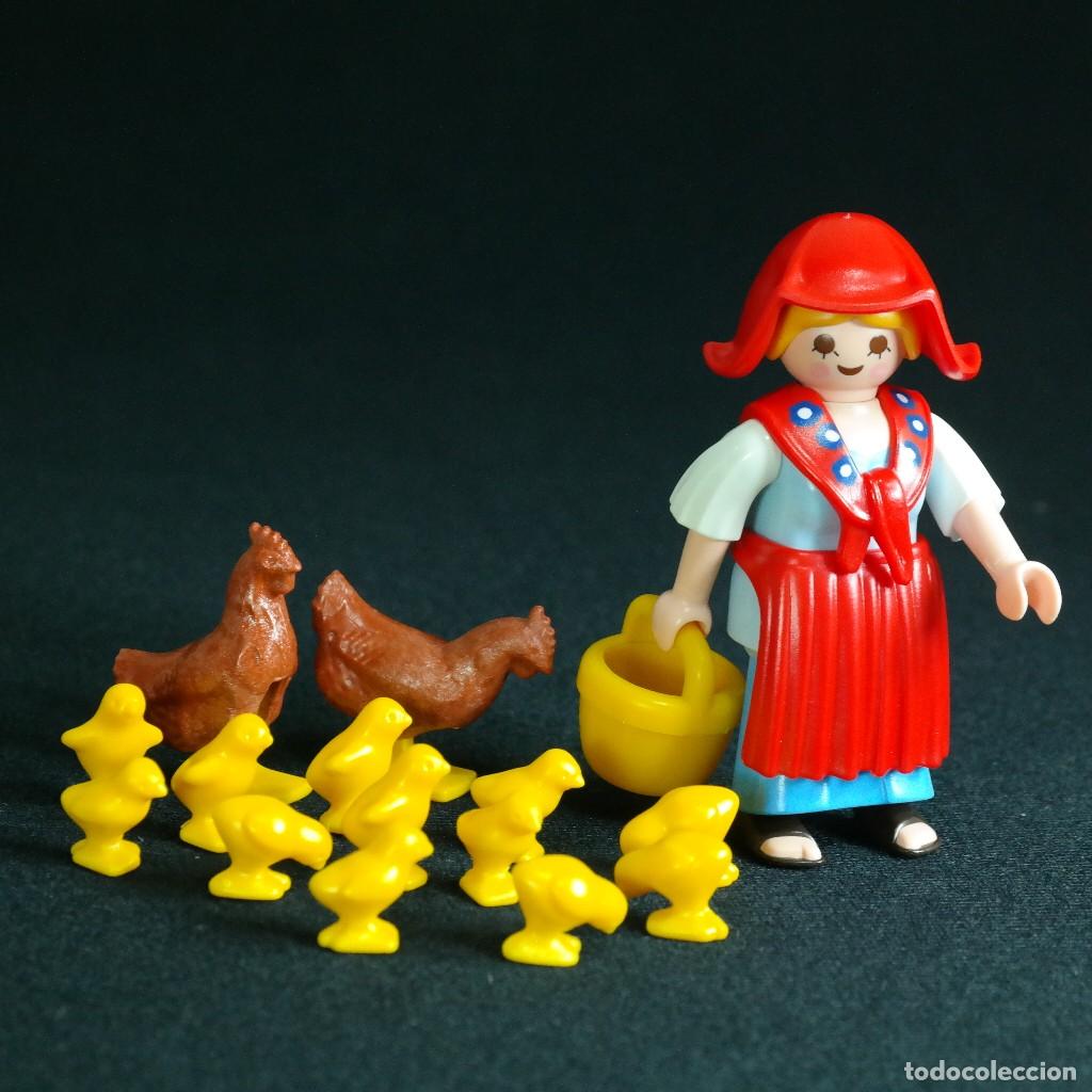 Playmobil: Playmobil granjera con gallinas ☼ - Foto 1