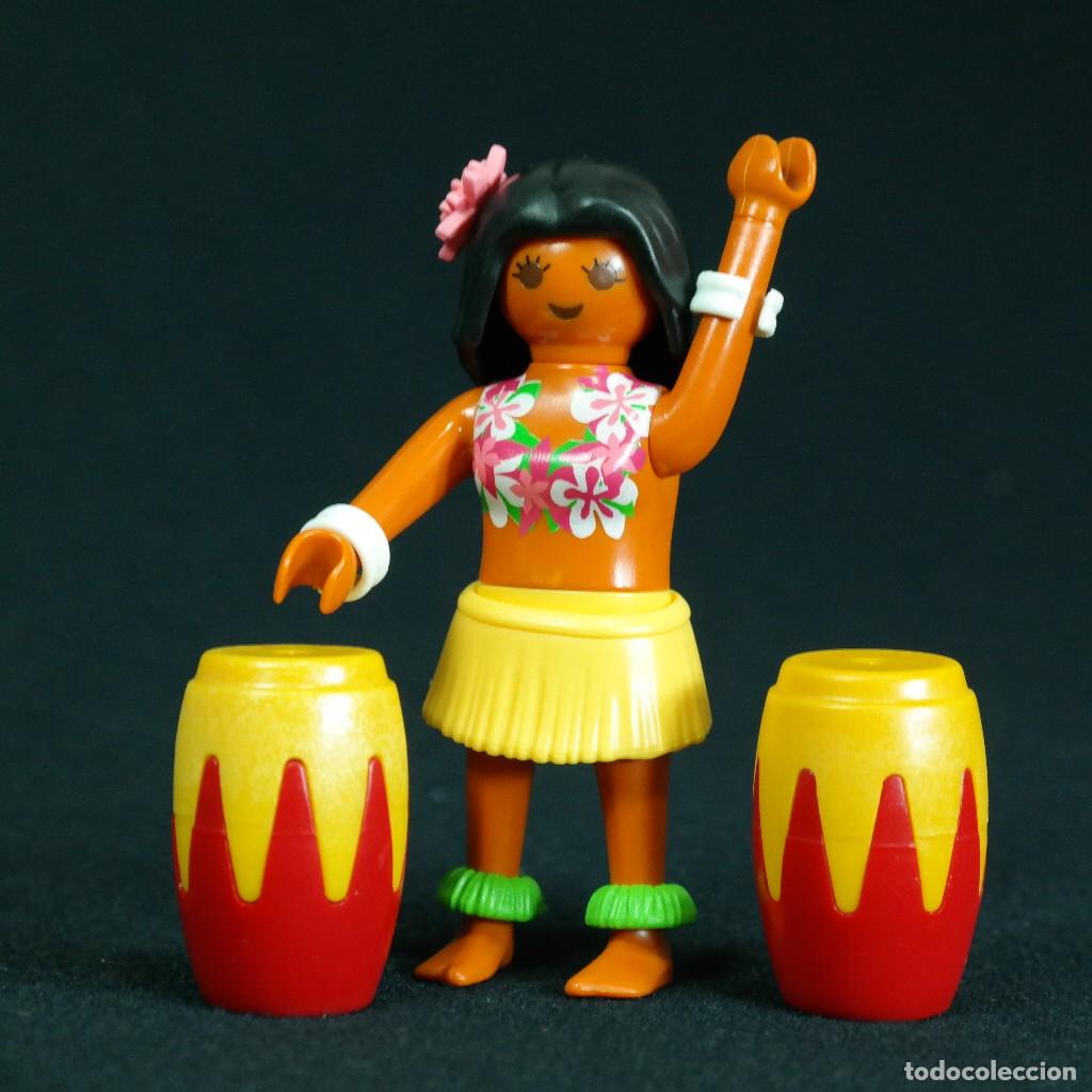 Playmobil: Playmobil hawaiana con tabores ☼