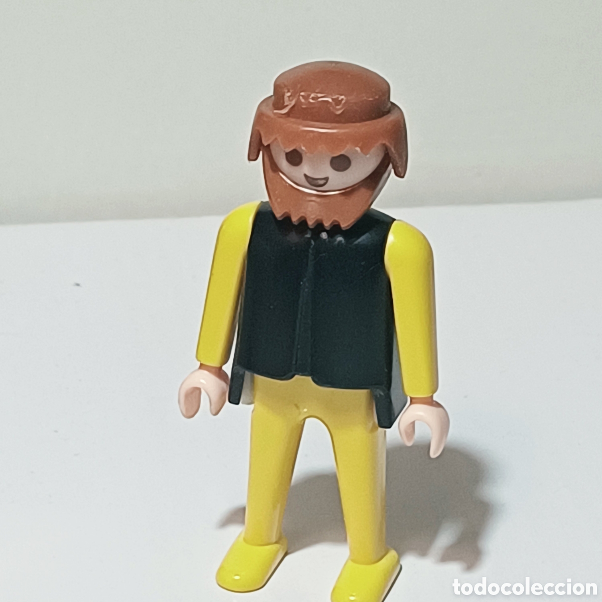 Playmobil: Figurs Playmobil Hombre Amarillo/Negro Ropa 3189 3413 3414 city ciudad