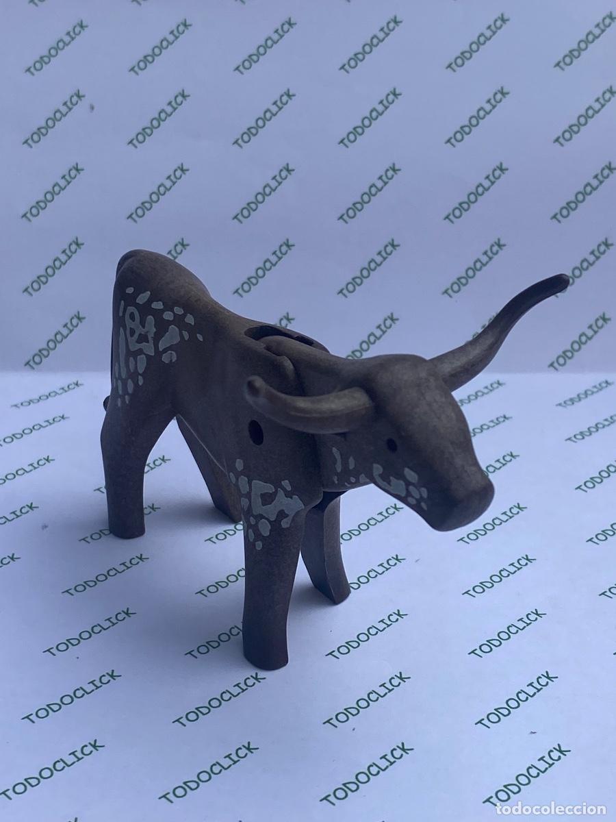 Playmobil: Playmobil toro cuernos largos (pedido m&iacute;nimo 5&euro;)