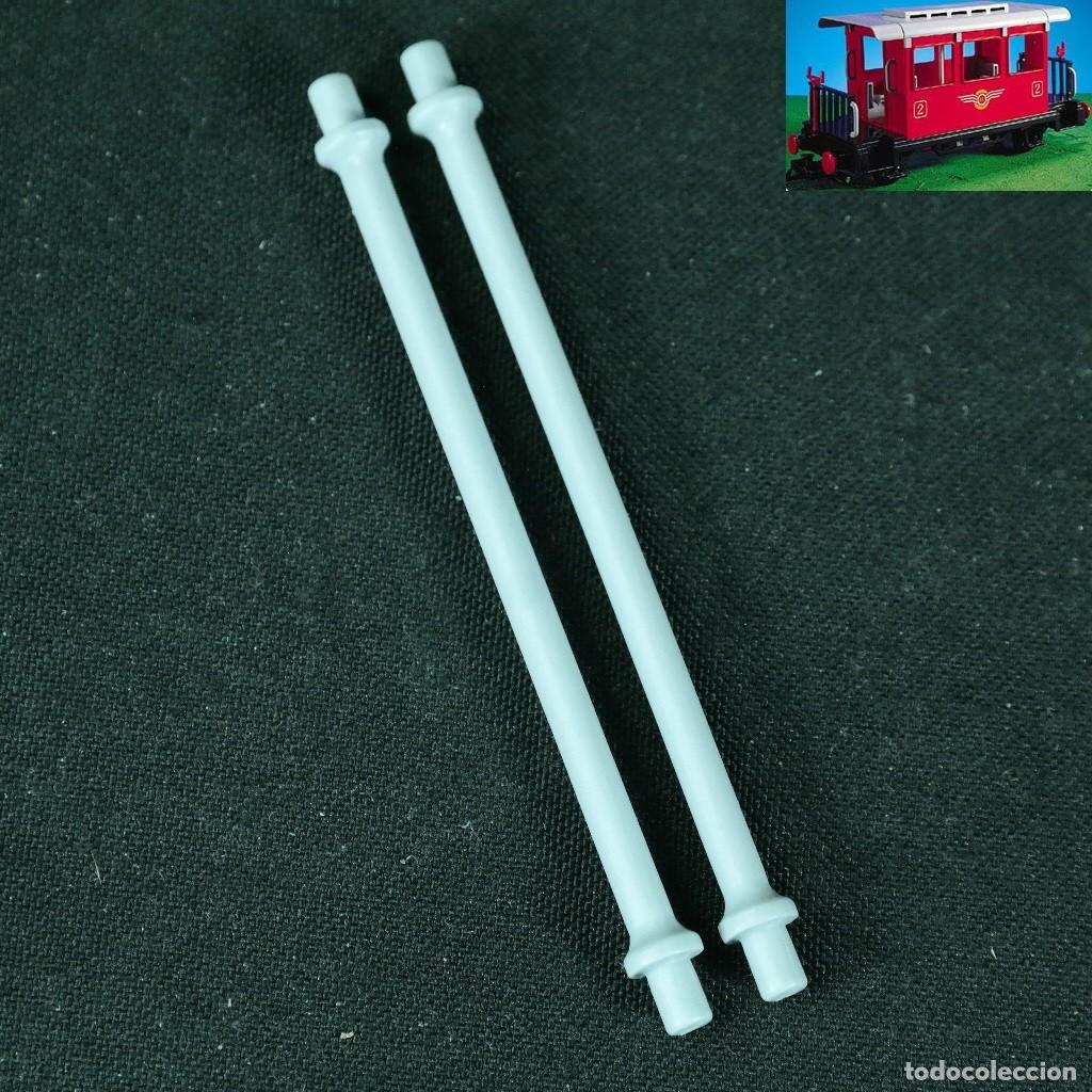 Playmobil: Playmobil dos soportes portamaleta para vagones ☼