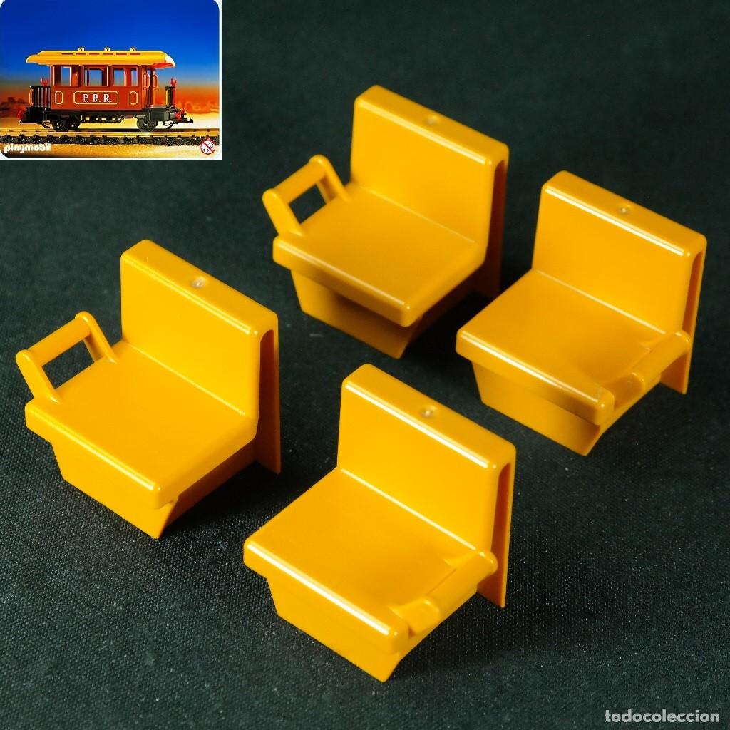 Playmobil: Playmobil 4 asientos vagon pasajeros 4120 ☼