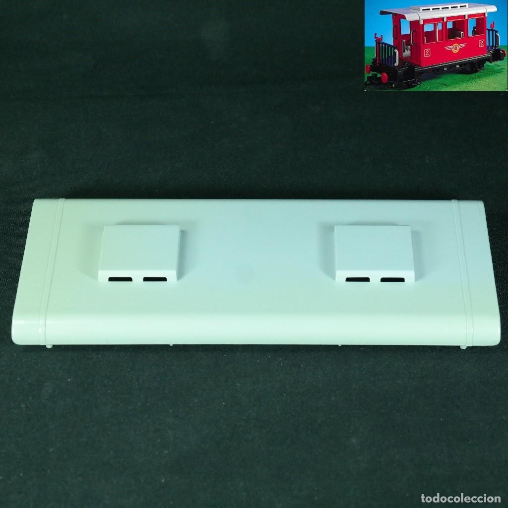 Playmobil: Playmobil techo gris vagon ☼