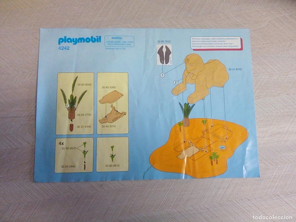 Playmobil: PLAYMOBIL ESFINGE EGIPTO 4242 COMPLETA - Foto 6