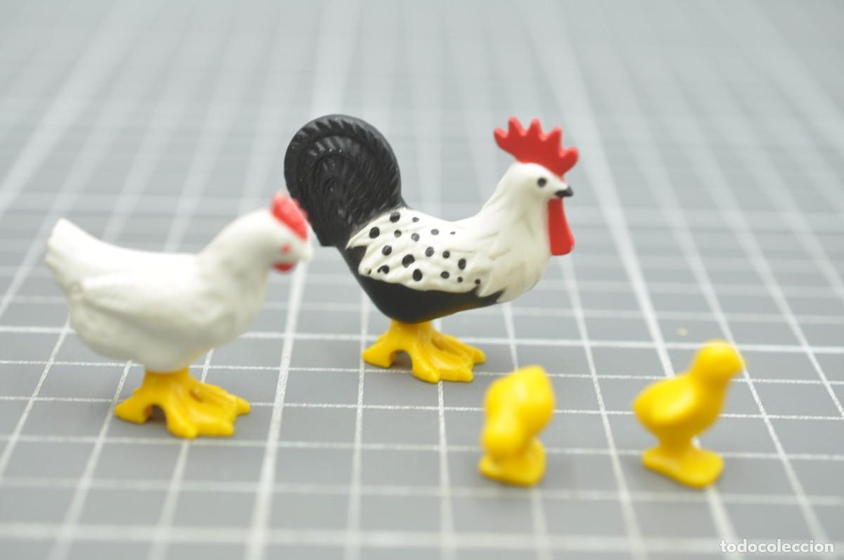 Playmobil: WSK111 Playmobil, gallo, gallina y pollitos