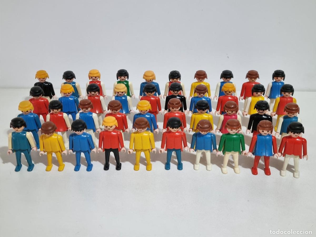 Playmobil: Playmobil Antiguo Lote 40x Mano Movil Figura Hombre Mujer Click Adulto Keko