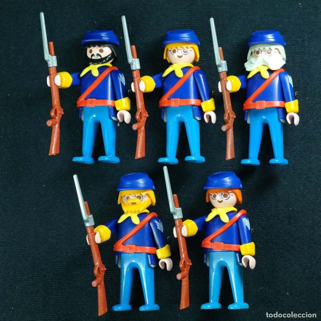 Playmobil: Playmobil 5 soldados nordistas ☼