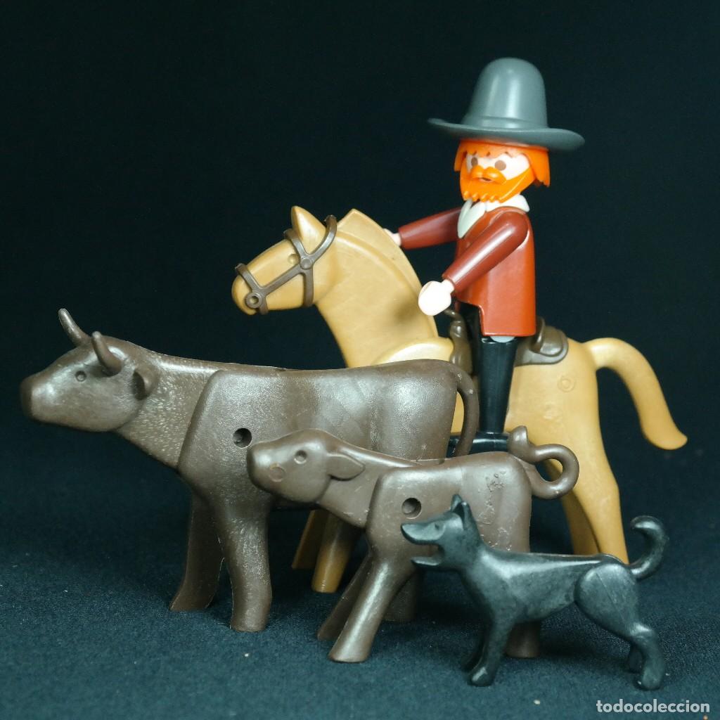 Playmobil: Playmobil vaquero con vacas ☼