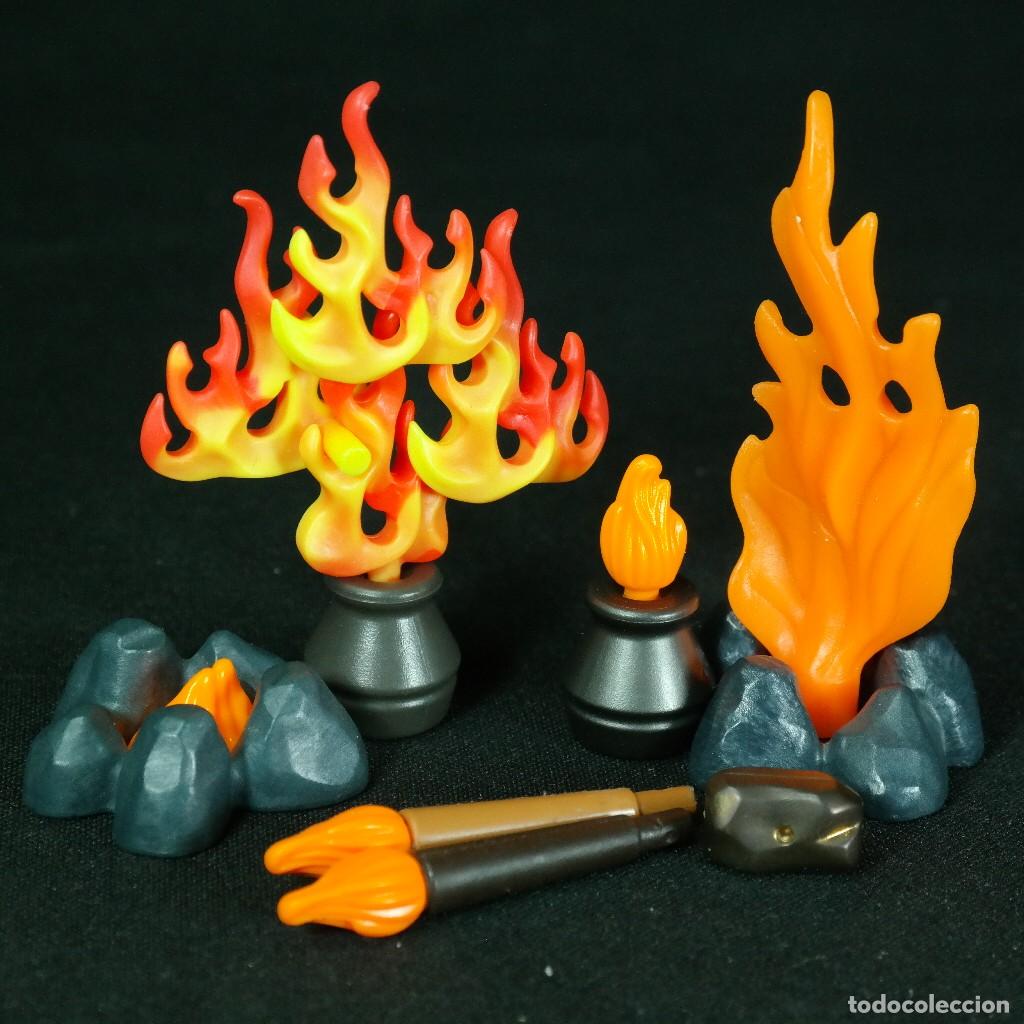 Playmobil: Playmobil fuegos con antorchas ☼