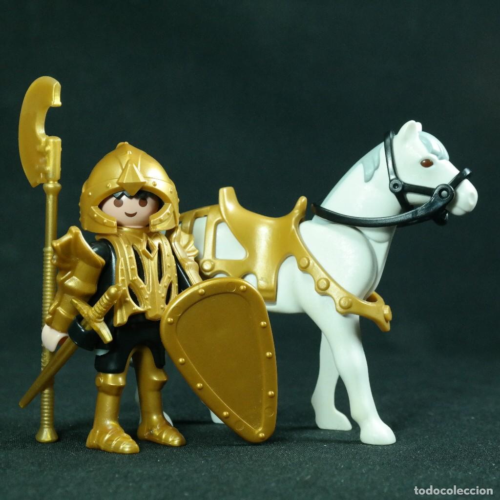 Playmobil: Playmobil caballero medieval con caballo ☼
