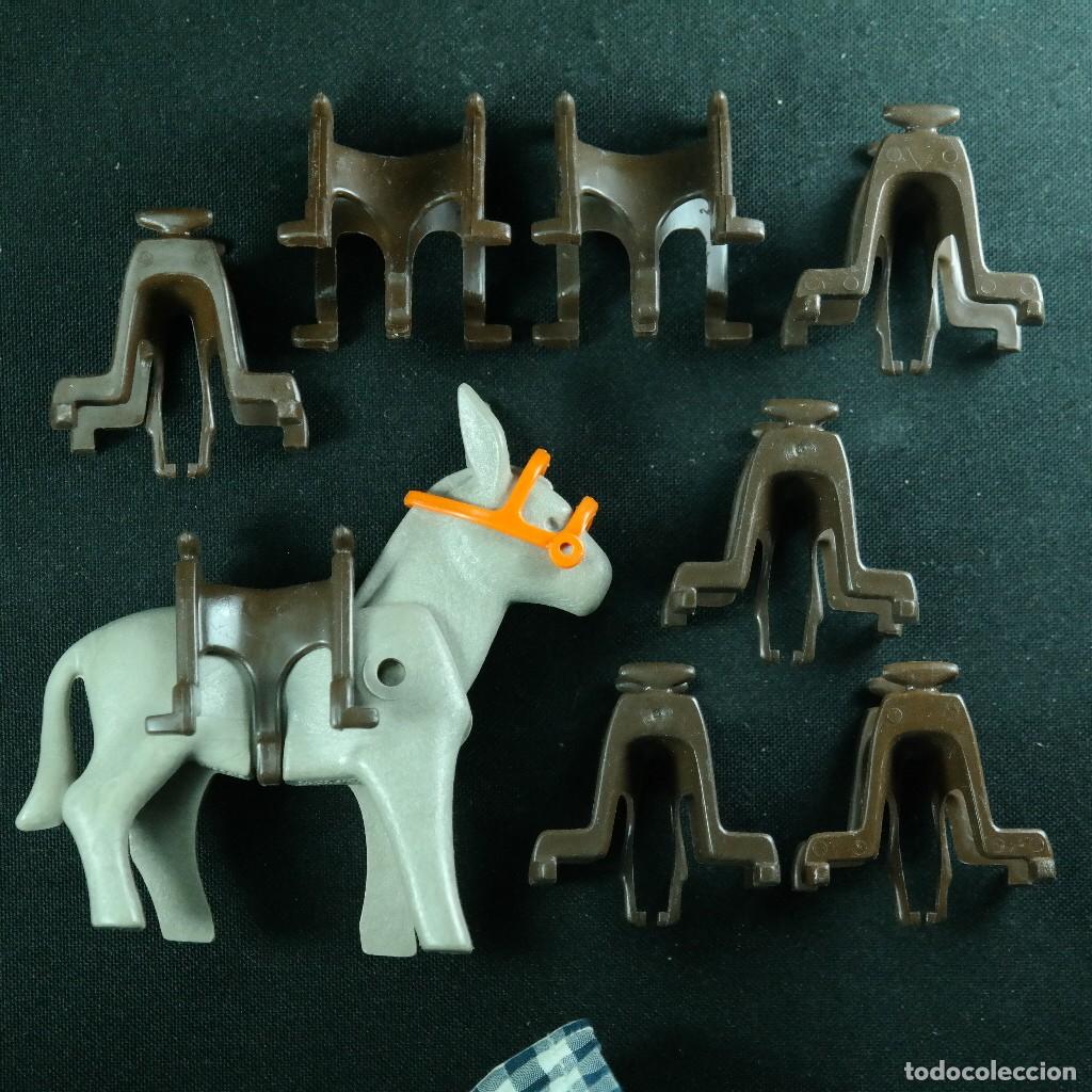 Playmobil: Playmobil burro con monturas☼