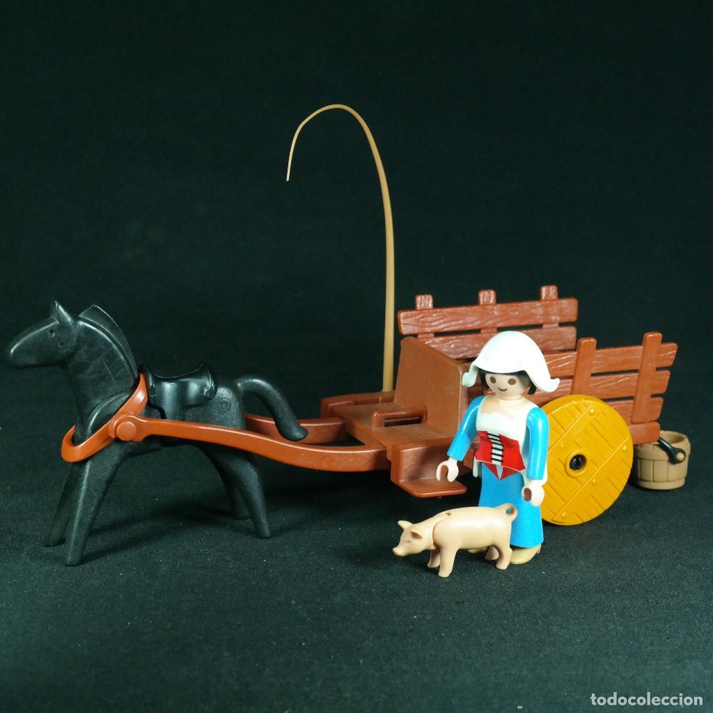 Playmobil: Playmobil carro medieval con figura ☼
