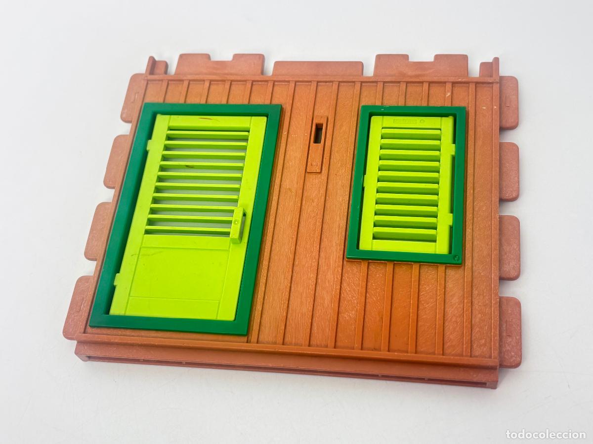 Playmobil: Playmobil 4064 5759 pared con puerta y ventana casa safari