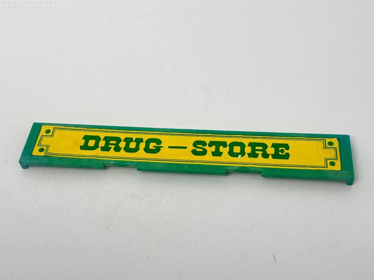 Playmobil: Playmobil 3424 letrero drug store oeste