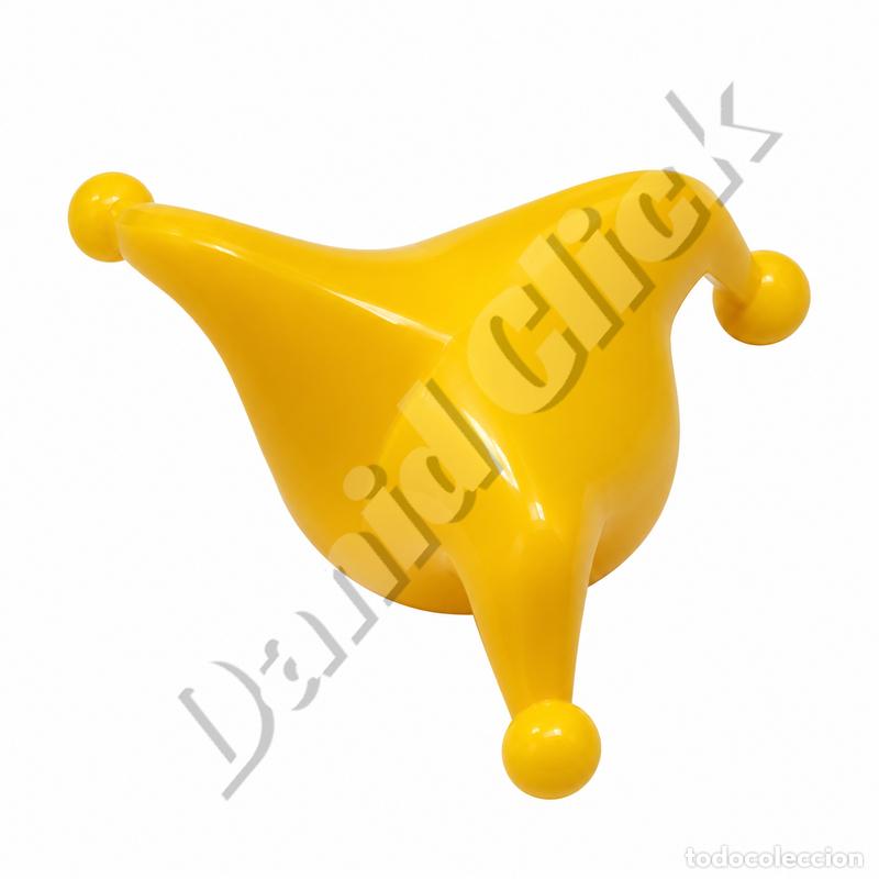 Playmobil: Playmobil Gorro de Buf&oacute;n Amarillo Arlequ&iacute;n Tres Puntas Repuesto