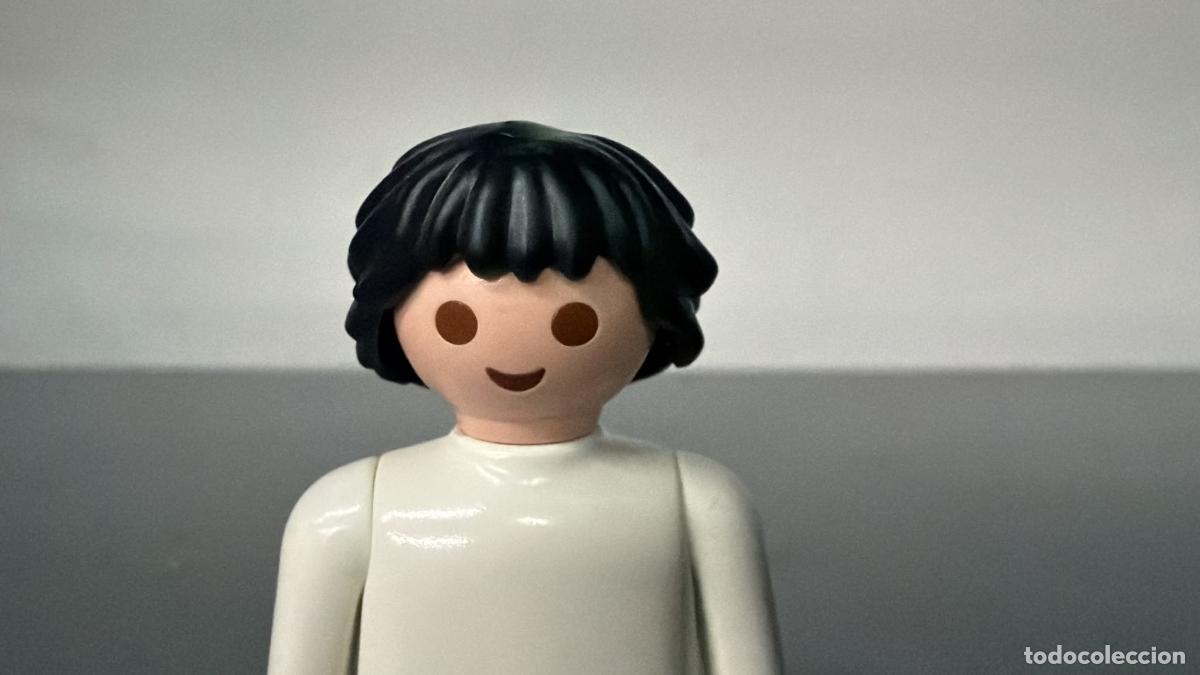 Playmobil: PLAYMOBIL pelo peluca recambio negro melena - figura no incluida solo se vende pelo