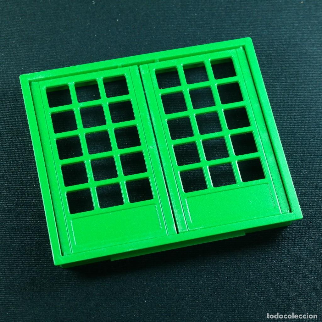 Playmobil: Playmobil puerta grande verde ☼