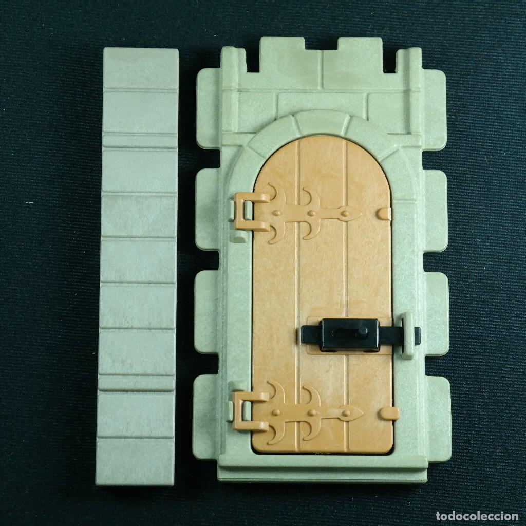 Playmobil: Playmobil pared con puerta y conector plano☼