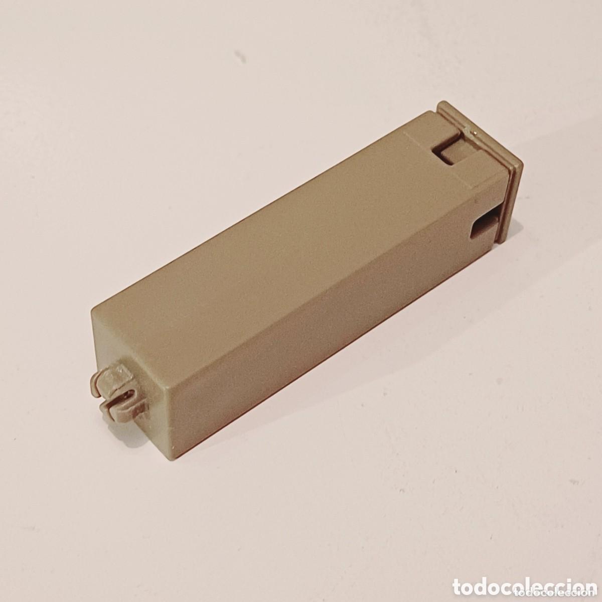 Playmobil: playmobil poste gries medio soporte valla uni&oacute;n esquina 5,5 cm alto con tapa