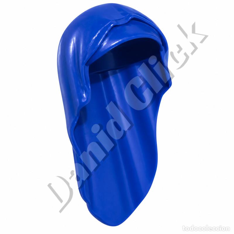 Playmobil: Playmobil Velo Pa&ntilde;uelo Azul Virgen Mar&iacute;a Pastora Aldeana Bel&eacute;n Pa&ntilde;uelo Cabeza