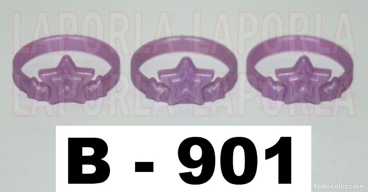 Playmobil: PLAYMOBIL 3 TIARAS MORADAS - CORONA DIADEMA PRINCESA 70247 k5459d (B-901)